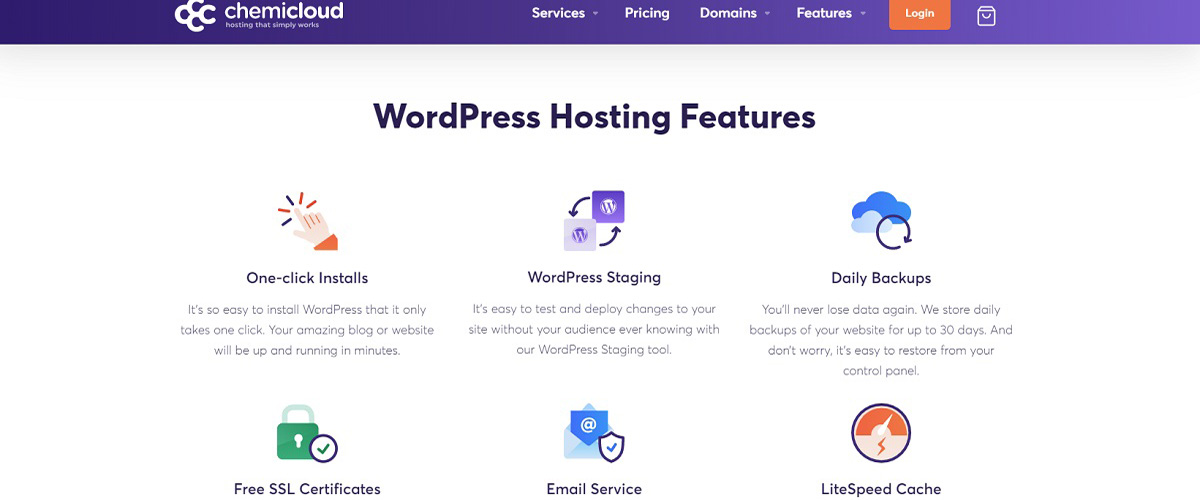 chemicloud litespeed wordpress