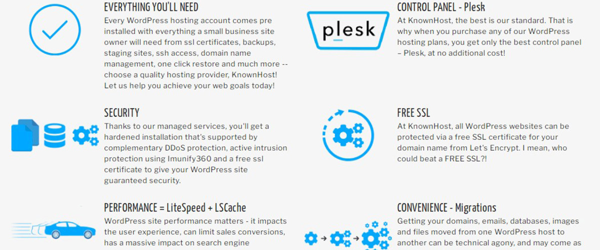 known host litespeed wordpress