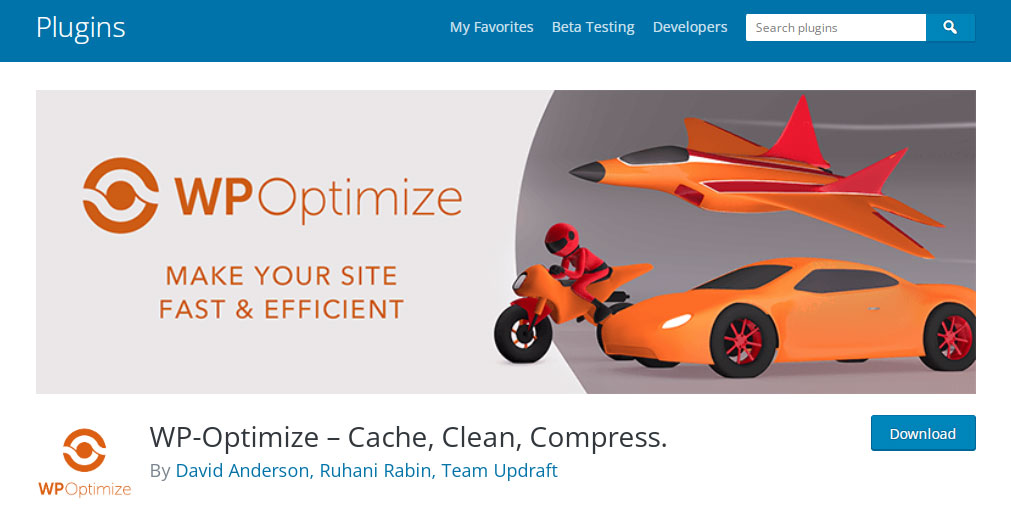 wp optimize for a fast website