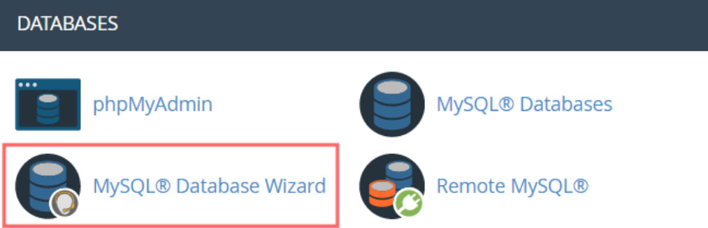 database creation for opencart