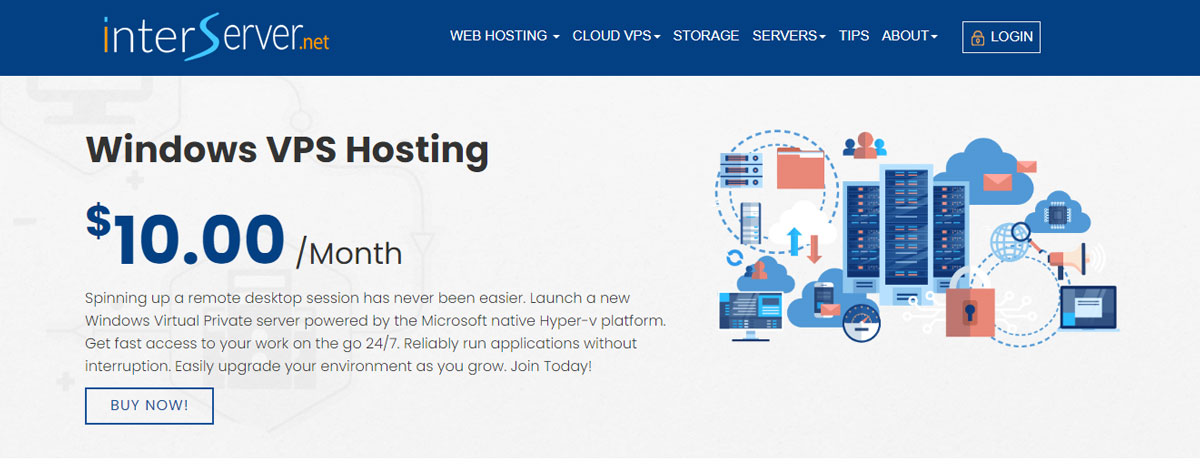 InterServer Remote Desktop Server