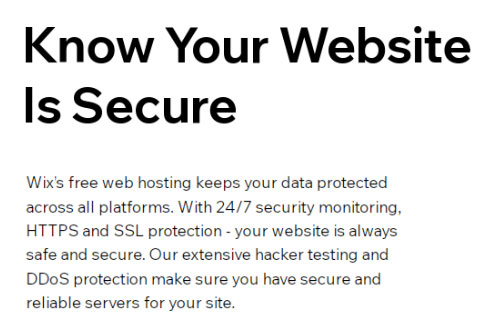 wix ddos protection