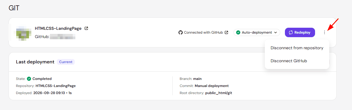 Hostinger GitHub deployment for Node.js apps