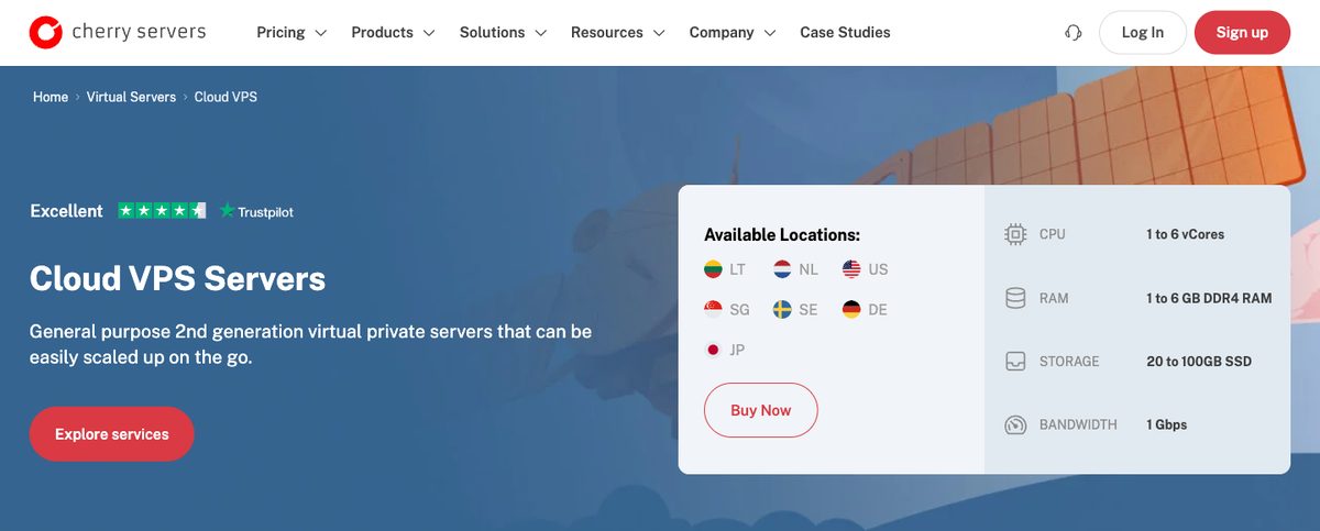 cherry servers cloud vps