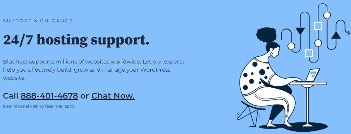 contacting bluehost team