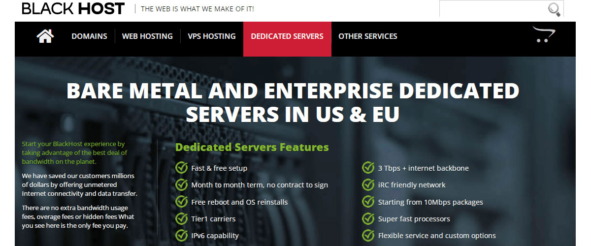 blackhost 10gbps