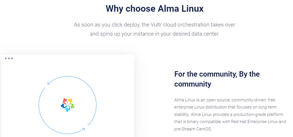 vultr almalinux