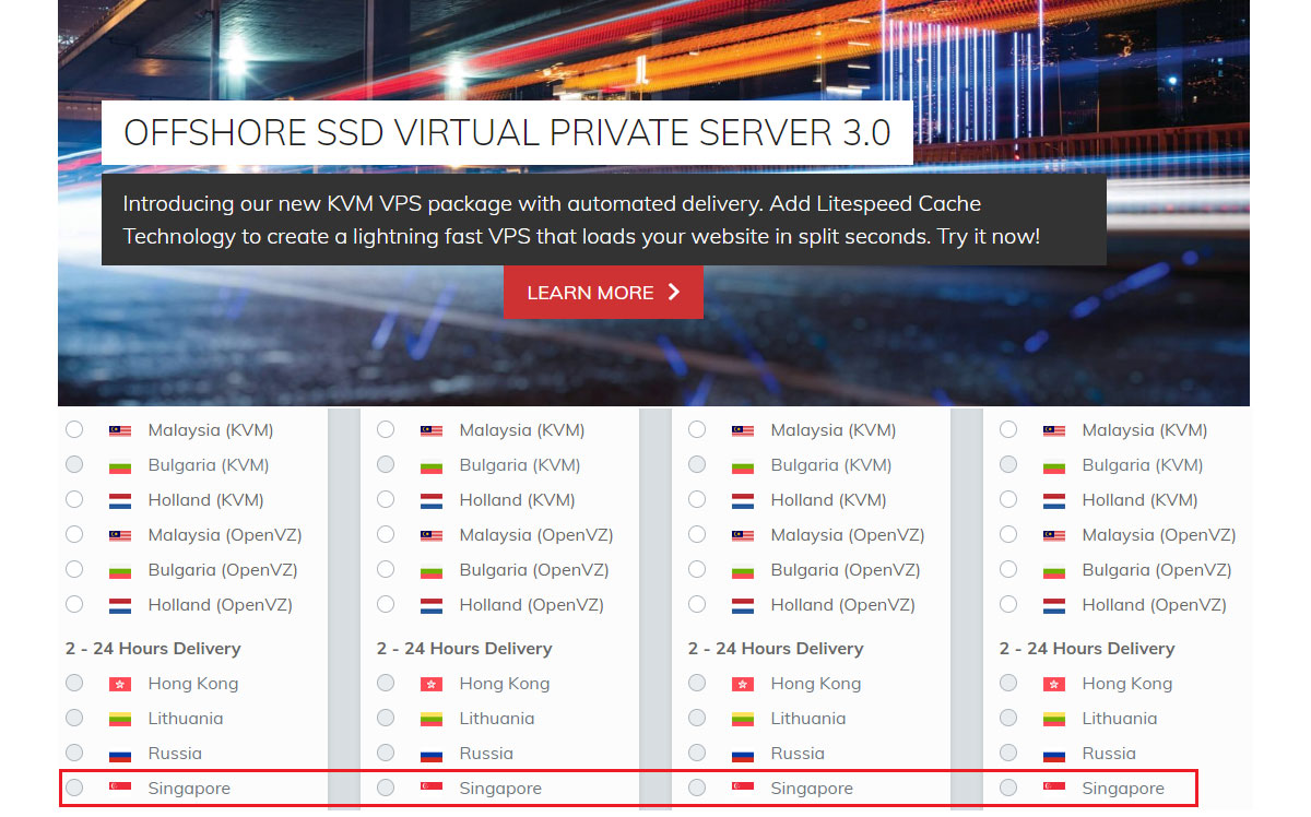 shinjiru singapore vps