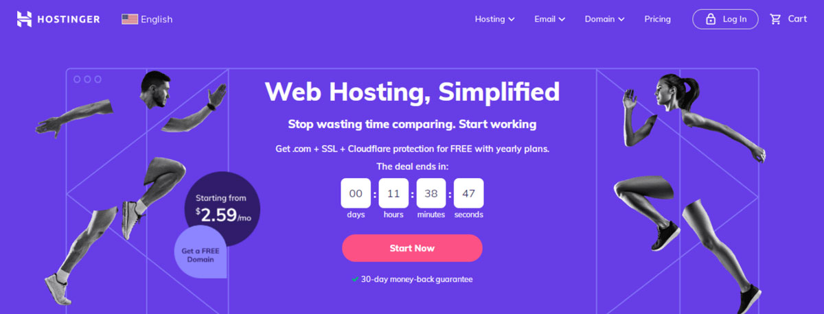 hostinger hero