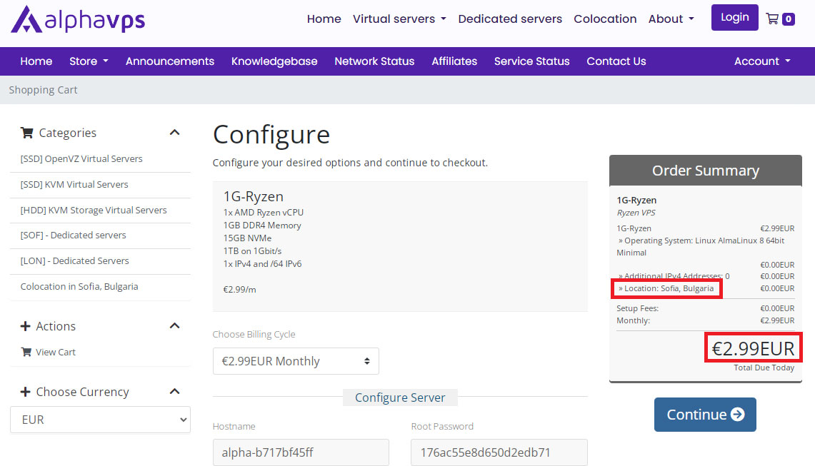 alphavps cheapest vps price