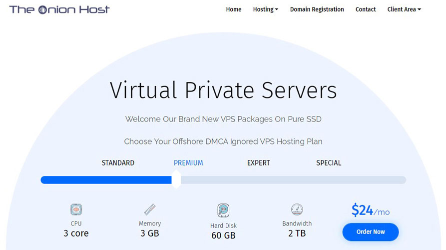 theonionhost offshore vps dmca ignore