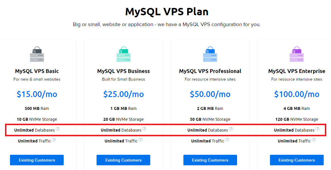 dreamhost mysql vps plans
