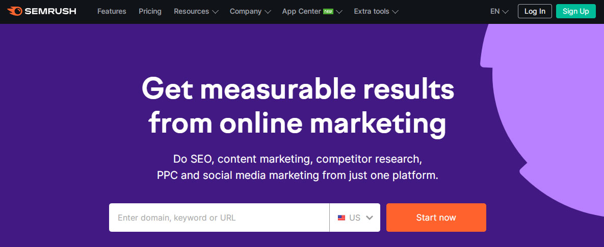 godaddy search engine visibility alternative semrush