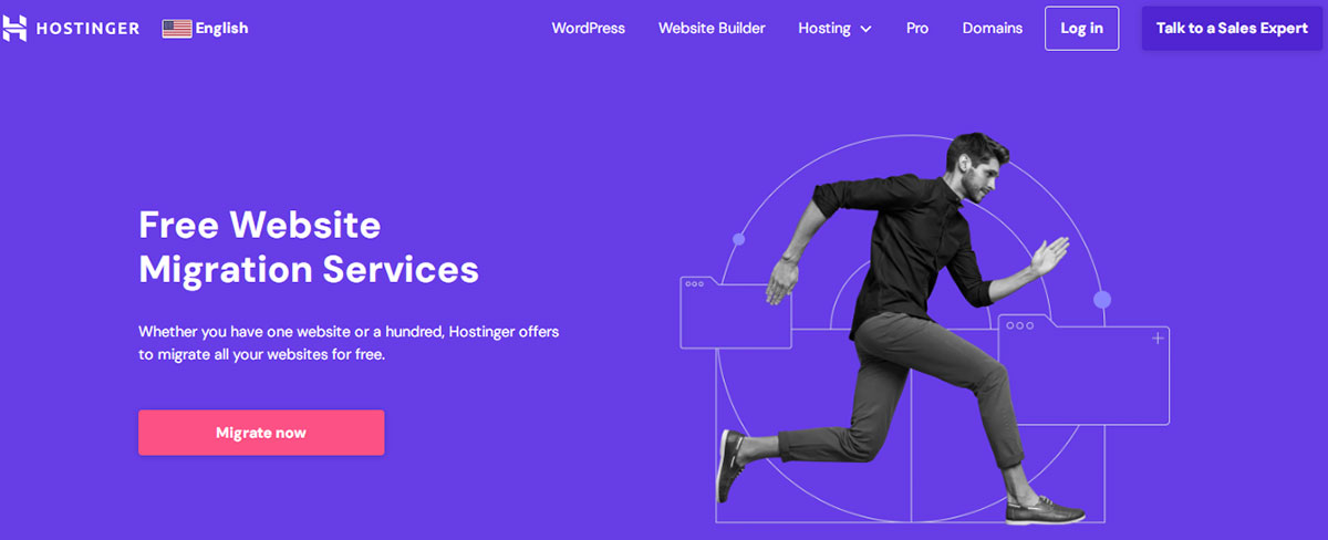 hostinger free website migration