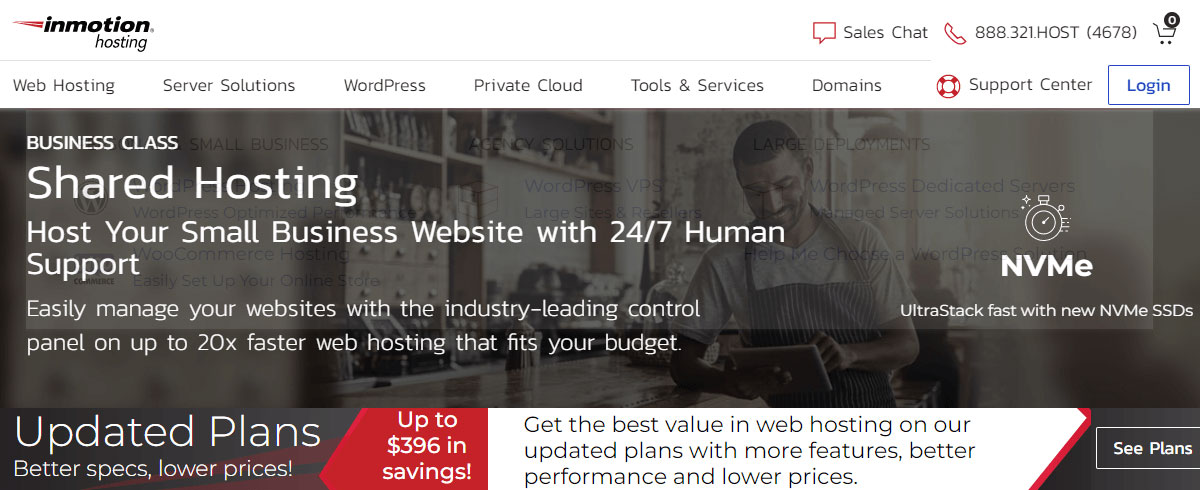 inmotion http2 shared hosting