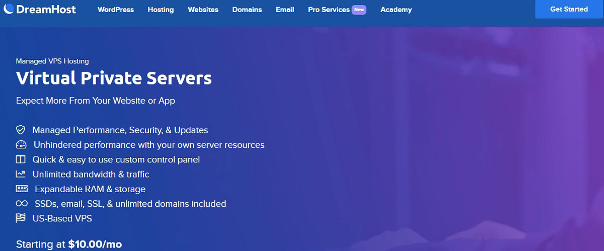 dreamhost http2 vps